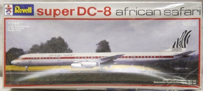 Revell 1/144 Super DC-8 61 African Safari - ASA - (DC861), 4231 plastic model kit